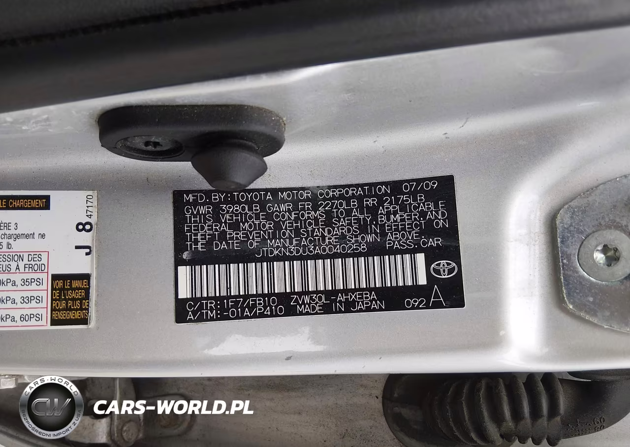 2010 Toyota Prius Ii VIN:JTDKN3DU3A0040258 - 9