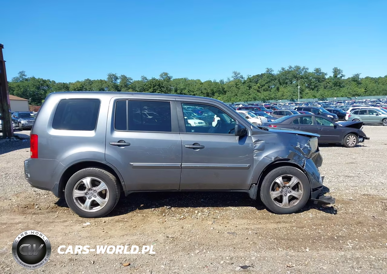 2012 Honda Pilot Ex-L VIN:5FNYF4H56CB054711 - 14