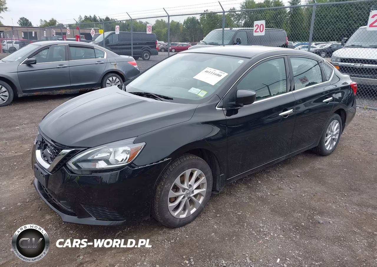 2018 Nissan Sentra Sv VIN:3N1AB7AP0JY262467 - 2