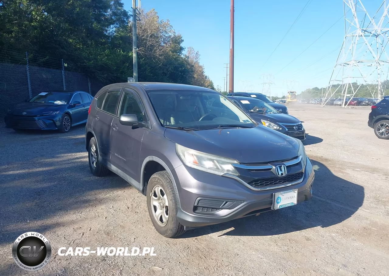 2015 Honda Cr-V Lx VIN:5J6RM4H30FL089457 - 1