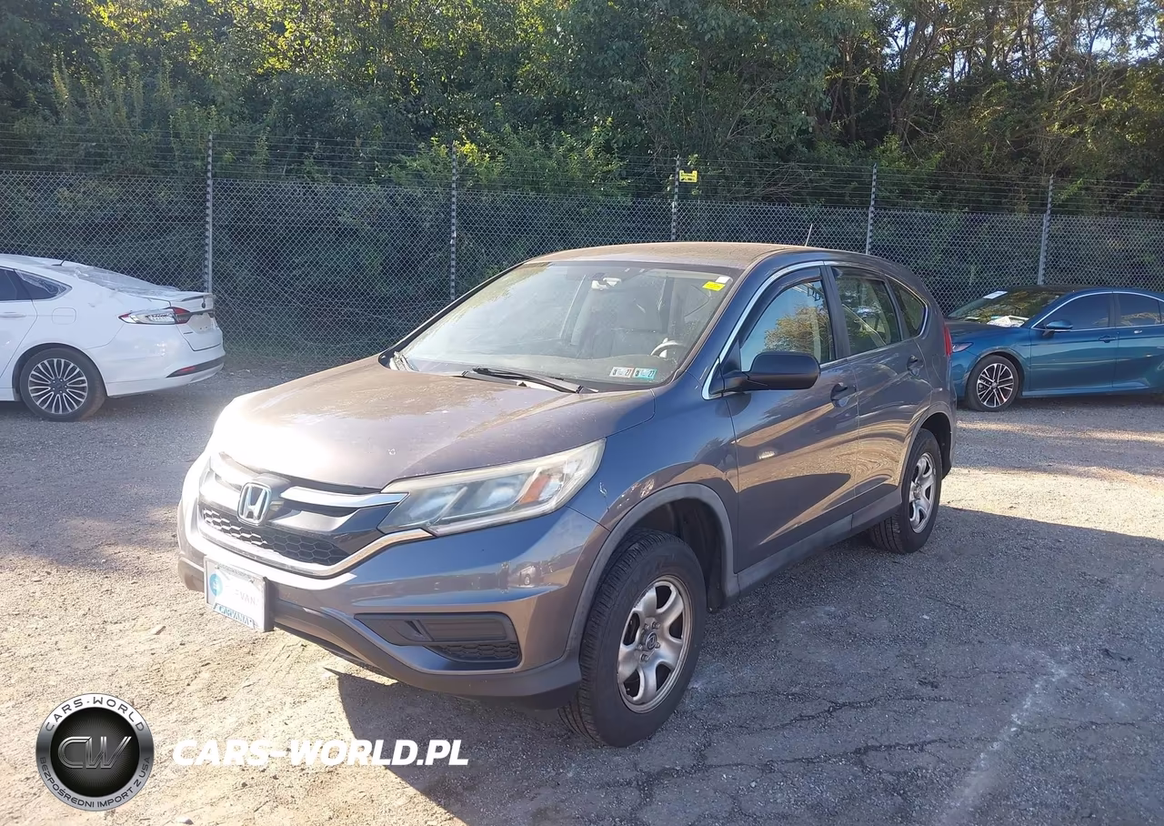 2015 Honda Cr-V Lx VIN:5J6RM4H30FL089457 - 2