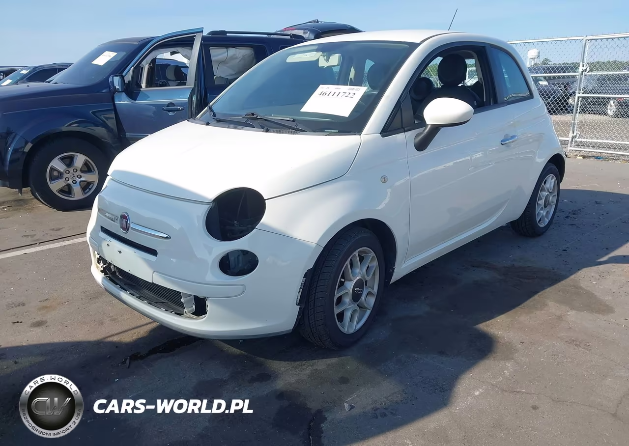 2012 Fiat 500 Pop VIN:3C3CFFAR9CT112495 - 2