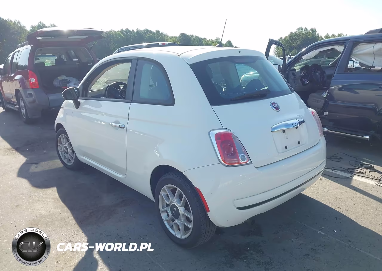 2012 Fiat 500 Pop VIN:3C3CFFAR9CT112495 - 3