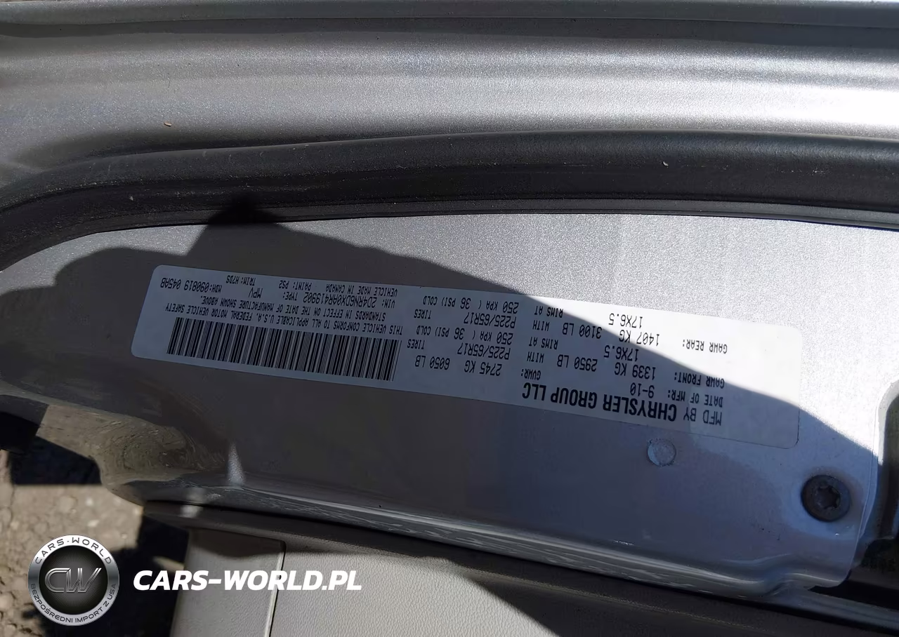 2010 Dodge Grand Caravan Crew VIN:2D4RN6DX0AR419902 - 9
