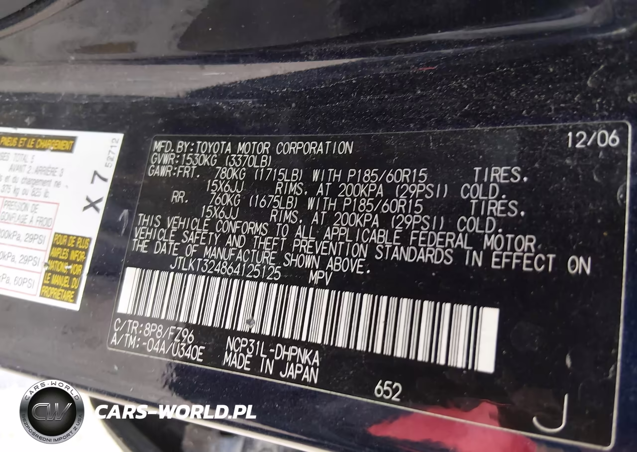2006 Scion Xb VIN:JTLKT324864125125 - 9