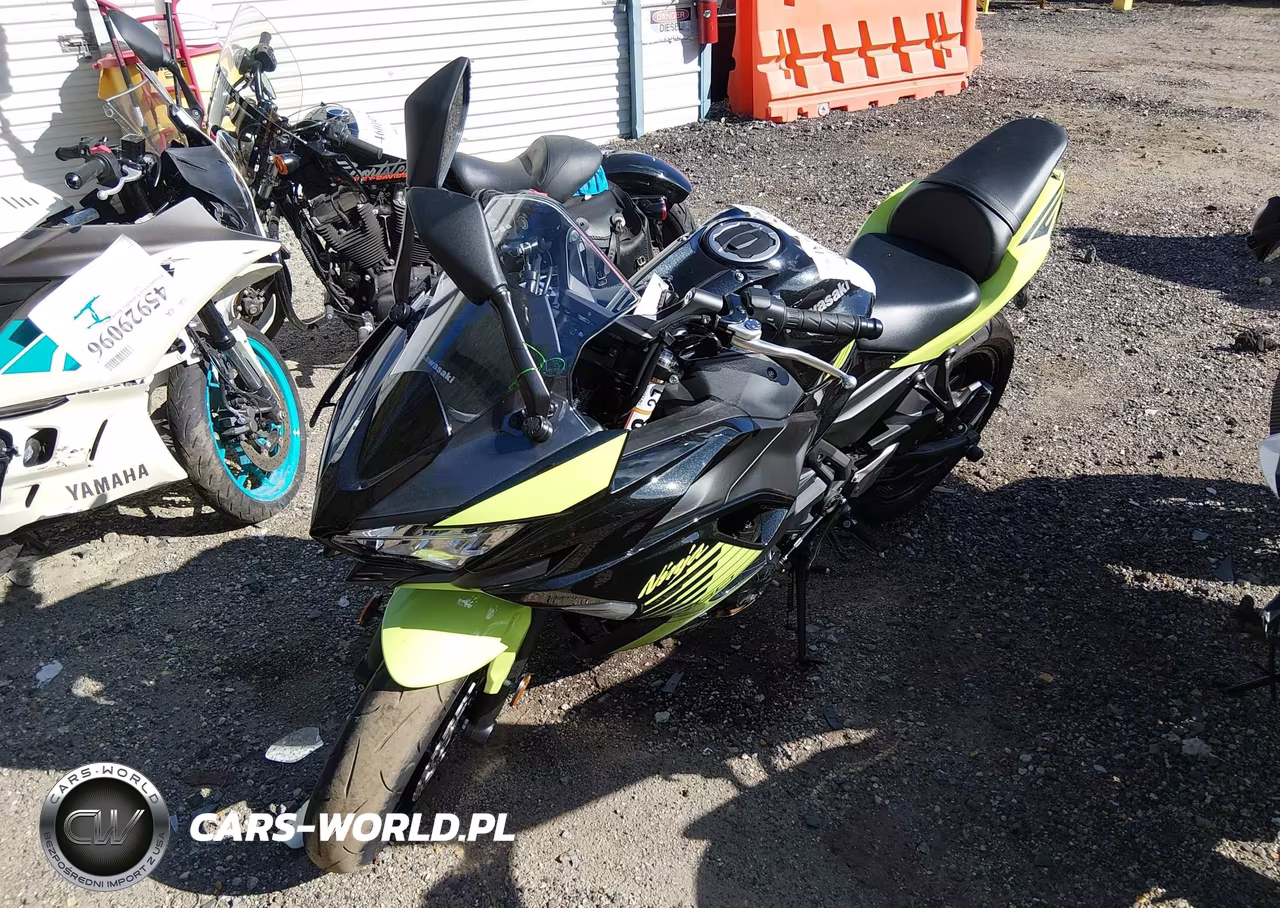 2026 Kawasaki Ex650 P VIN:ML5EXEP17TDAK0642 - 2