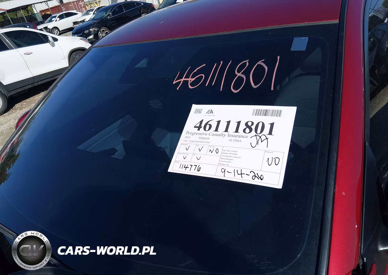 2021 Nissan Altima Sv Fwd VIN:1N4BL4DV9MN372965 - 19