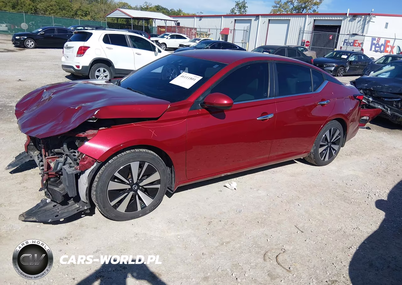 2021 Nissan Altima Sv Fwd VIN:1N4BL4DV9MN372965 - 2