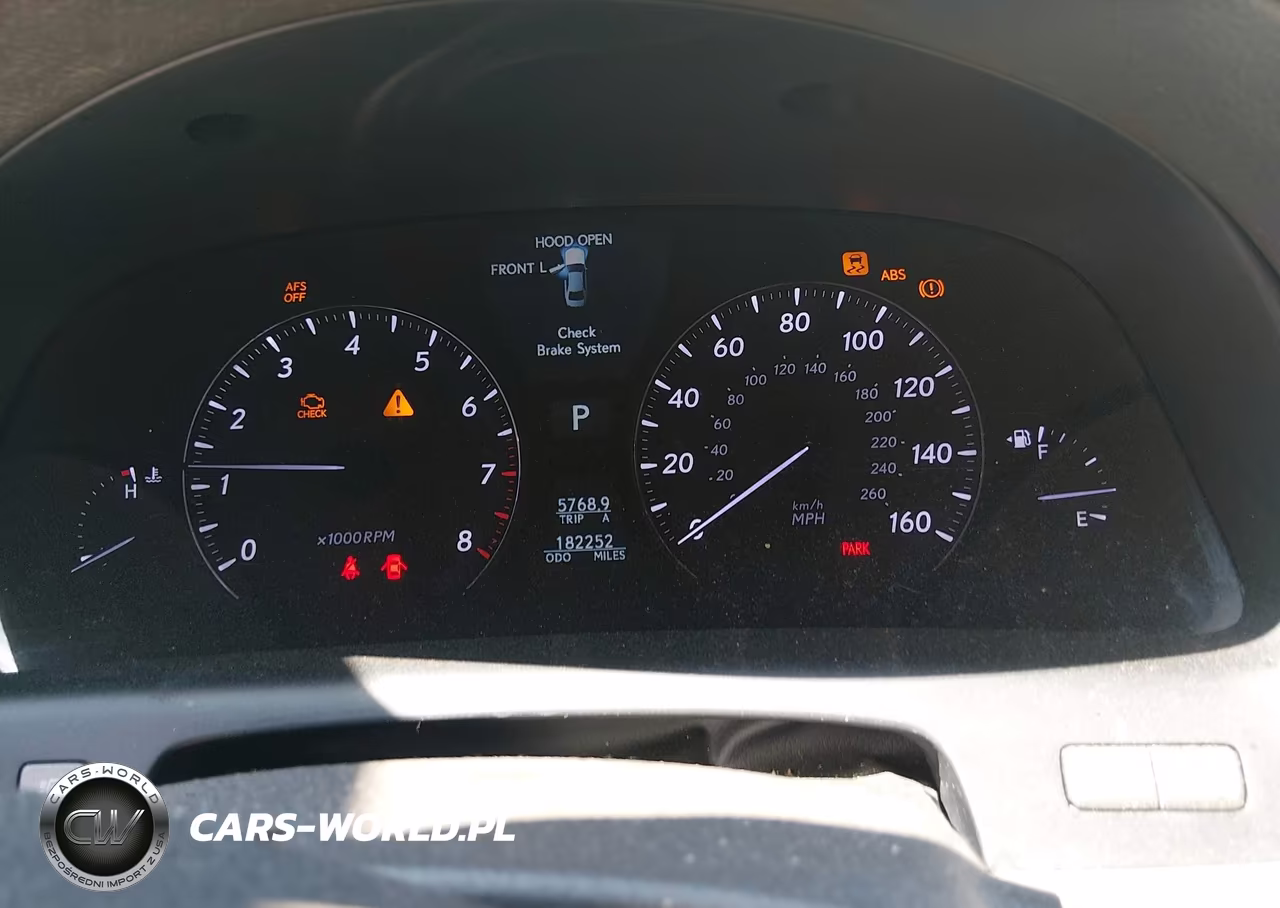 2007 Lexus Ls 460 VIN:JTHBL46F075035216 - 7