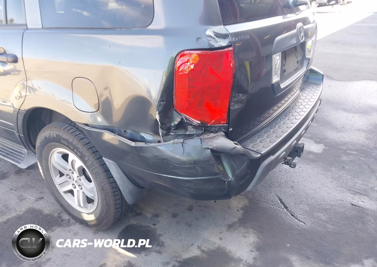 2005 Honda Pilot Ex-L VIN:2HKYF18745H551051 - 6