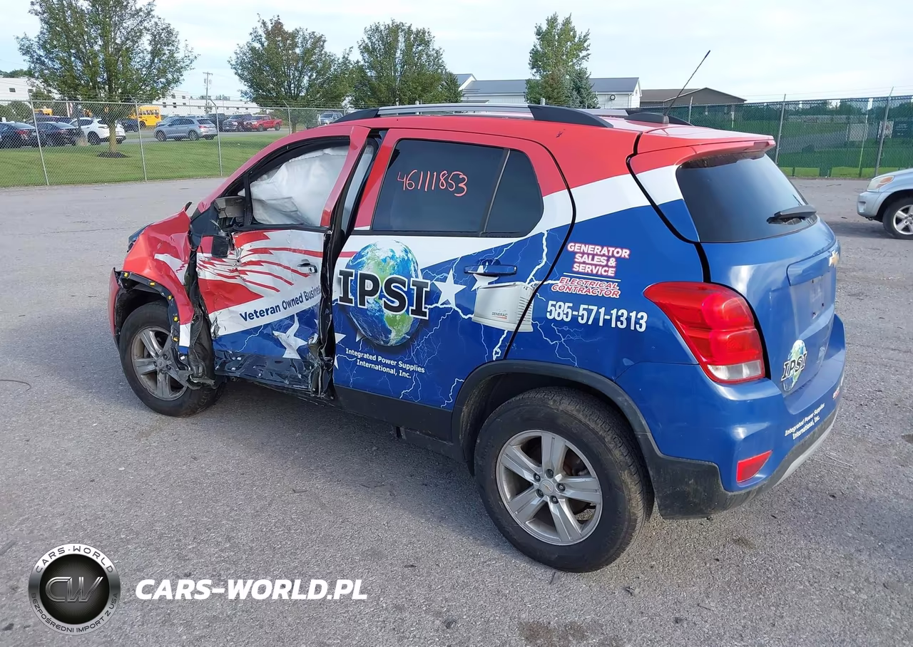 2021 Chevrolet Trax Awd Lt VIN:KL7CJPSB6MB349222 - 3