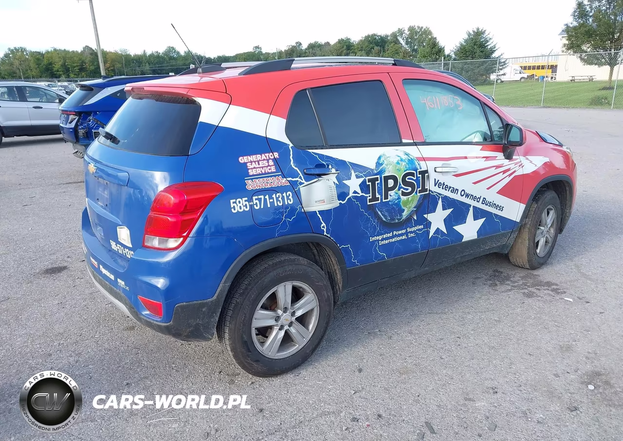 2021 Chevrolet Trax Awd Lt VIN:KL7CJPSB6MB349222 - 4