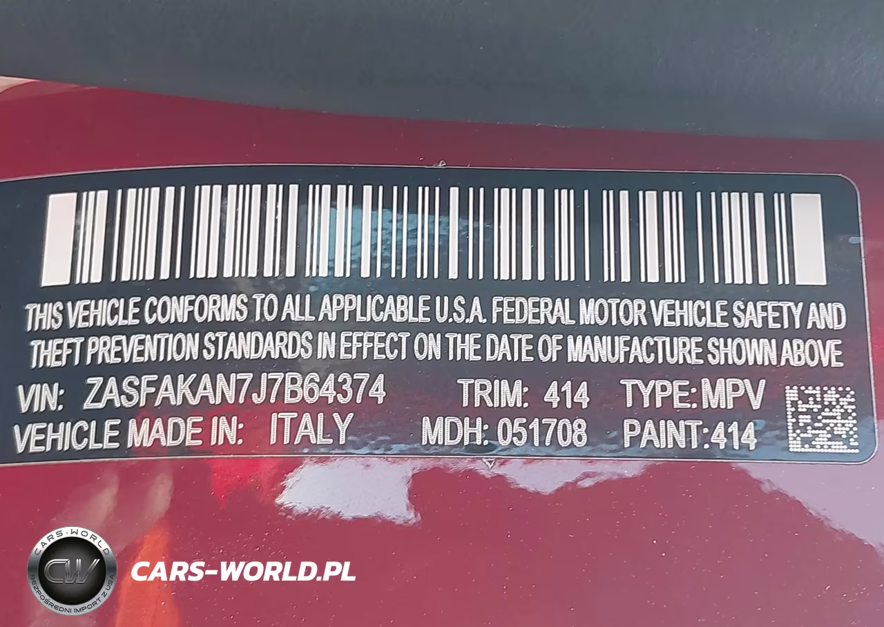 2018 Alfa Romeo Stelvio Awd VIN:ZASFAKAN7J7B64374 - 9