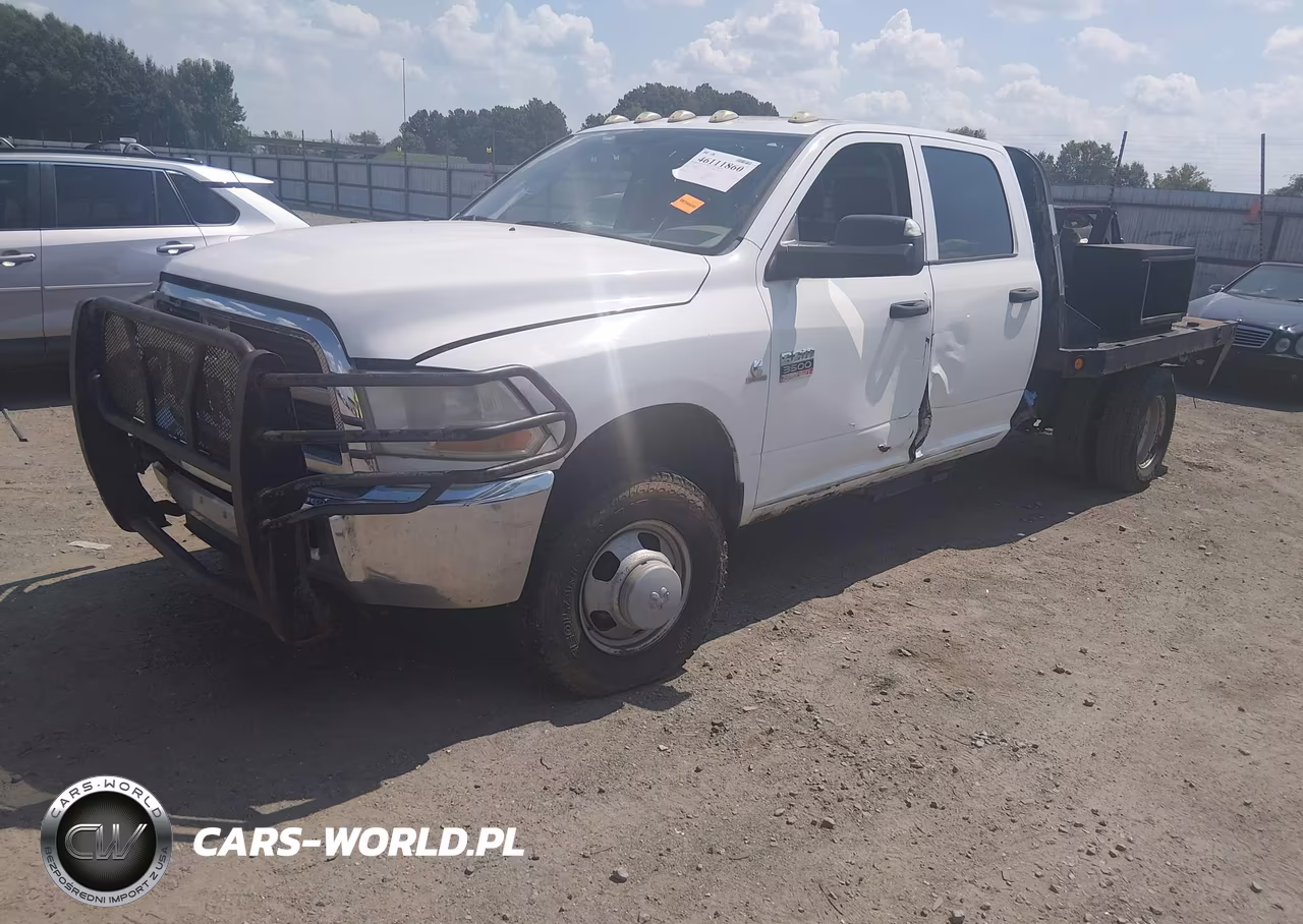 2012 Ram 3500 Chassis St-Slt-Laramie VIN:3C7WDTCL8CG127474 - 2