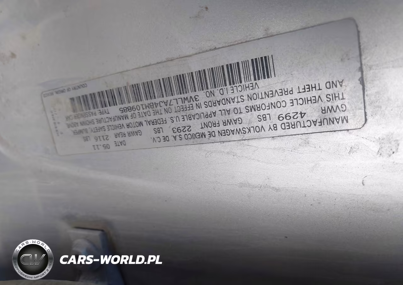 2011 Volkswagen Jetta 2.0L Tdi VIN:3VWLL7AJ4BM109885 - 9