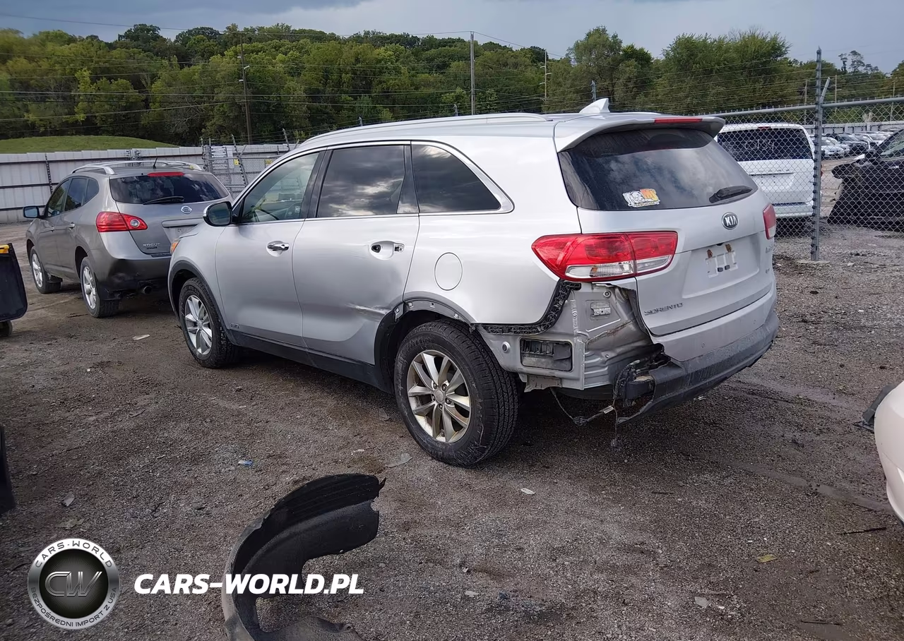 2017 Kia Sorento 2.4L Lx VIN:5XYPGDA3XHG217104 - 3