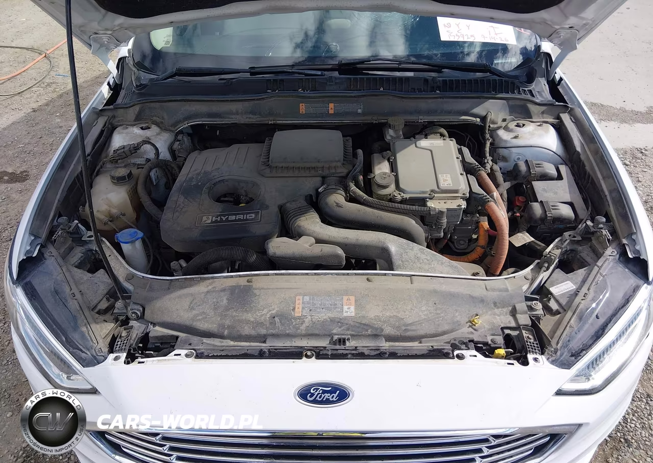 2018 Ford Fusion Hybrid Titanium VIN:3FA6P0RU7JR250287 - 10