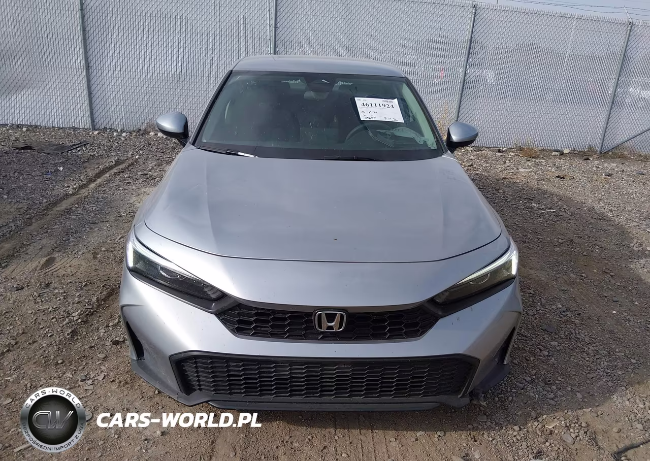 2025 Honda Civic Lx VIN:2HGFE2F23SH601208 - 12