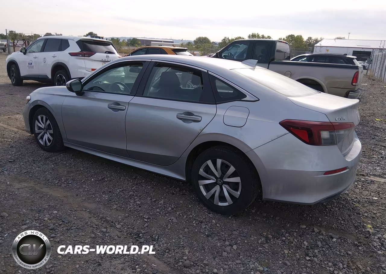 2025 Honda Civic Lx VIN:2HGFE2F23SH601208 - 3