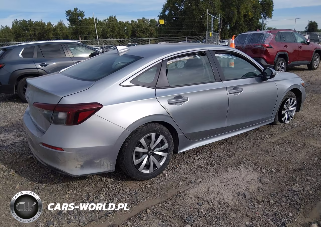 2025 Honda Civic Lx VIN:2HGFE2F23SH601208 - 4
