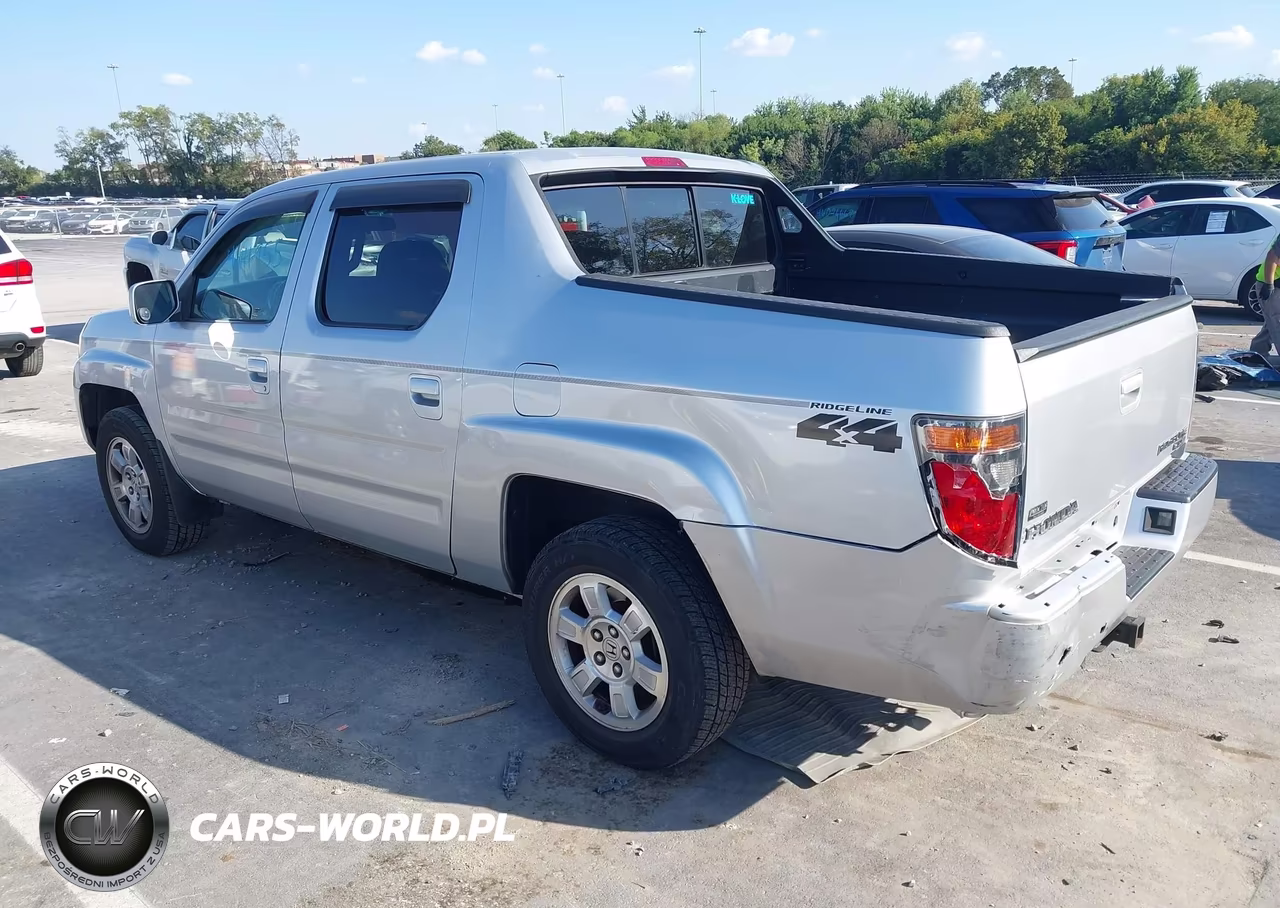 2008 Honda Ridgeline Rts VIN:2HJYK16478H513729 - 3