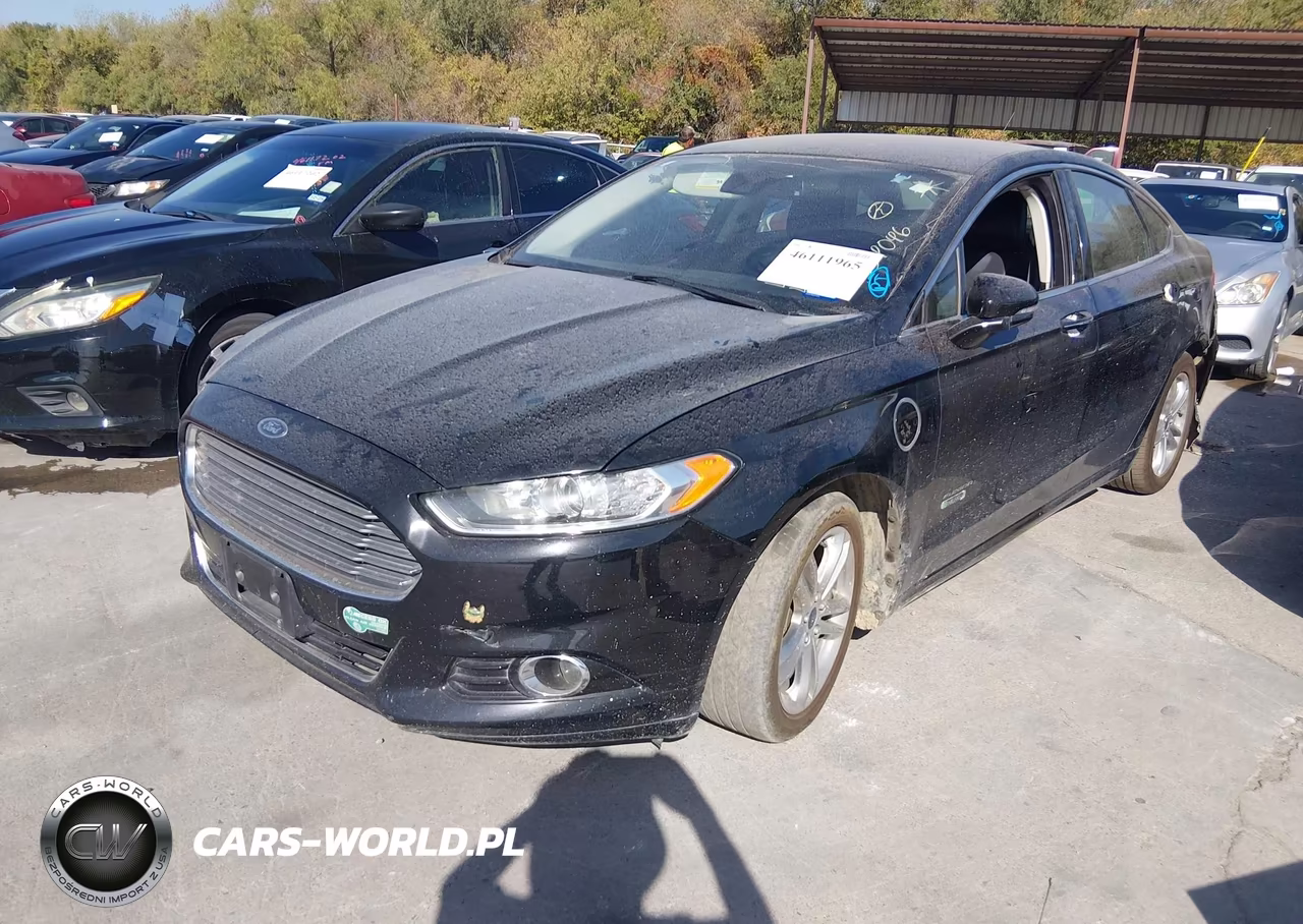 2016 Ford Fusion Energi Titanium VIN:3FA6P0SU4GR134046 - 2