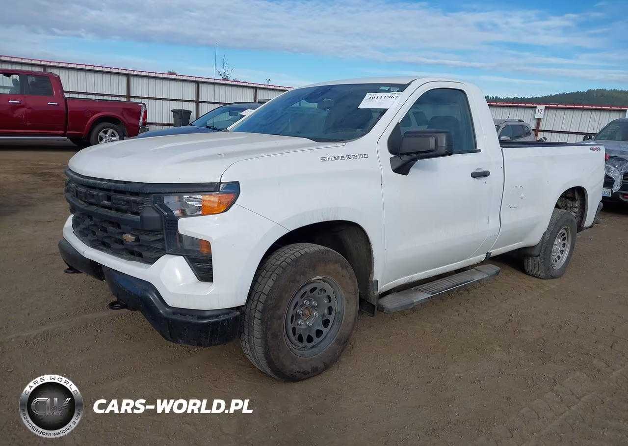 2022 Chevrolet Silverado 1500 4Wd Long Bed Wt VIN:3GCNDAED1NG509822 - 2