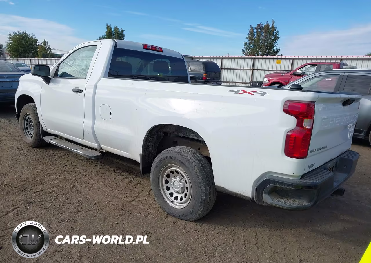 2022 Chevrolet Silverado 1500 4Wd Long Bed Wt VIN:3GCNDAED1NG509822 - 3