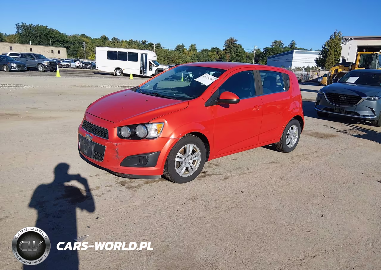 2012 Chevrolet Sonic 2Lt VIN:1G1JC6SBXC4210446 - 2