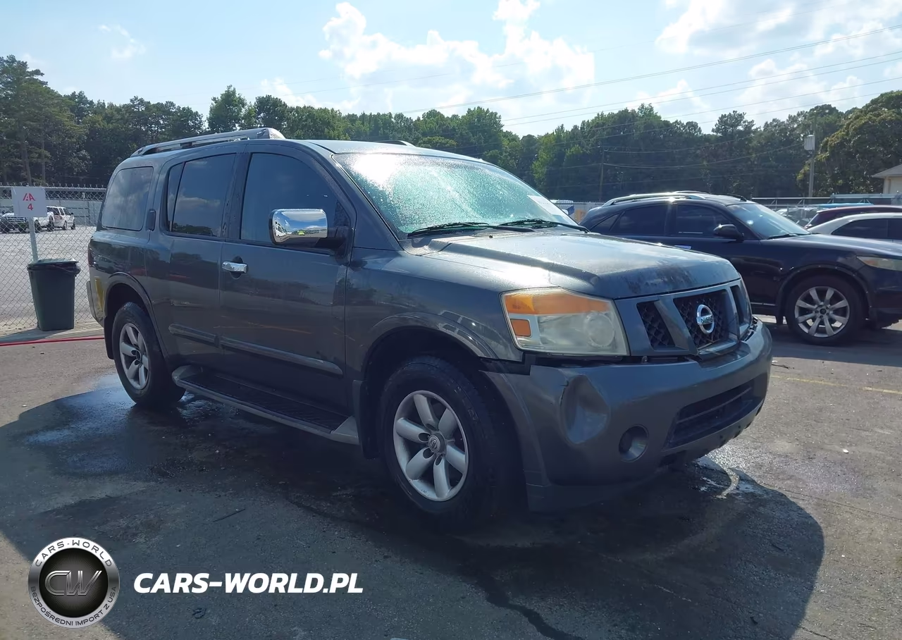 2011 Nissan Armada Sv VIN:5N1BA0ND9BN617108 - 1
