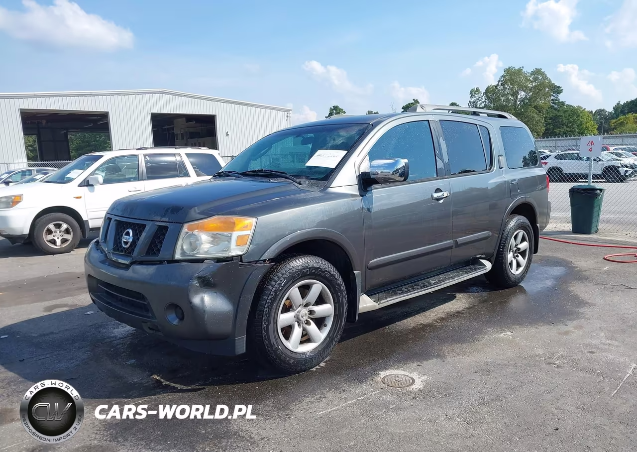 2011 Nissan Armada Sv VIN:5N1BA0ND9BN617108 - 2
