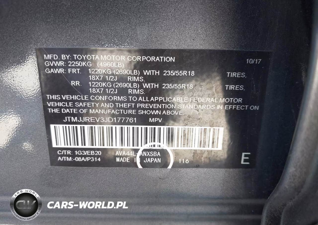 2018 Toyota Rav4 Hybrid Se VIN:JTMJJREV3JD177761 - 9