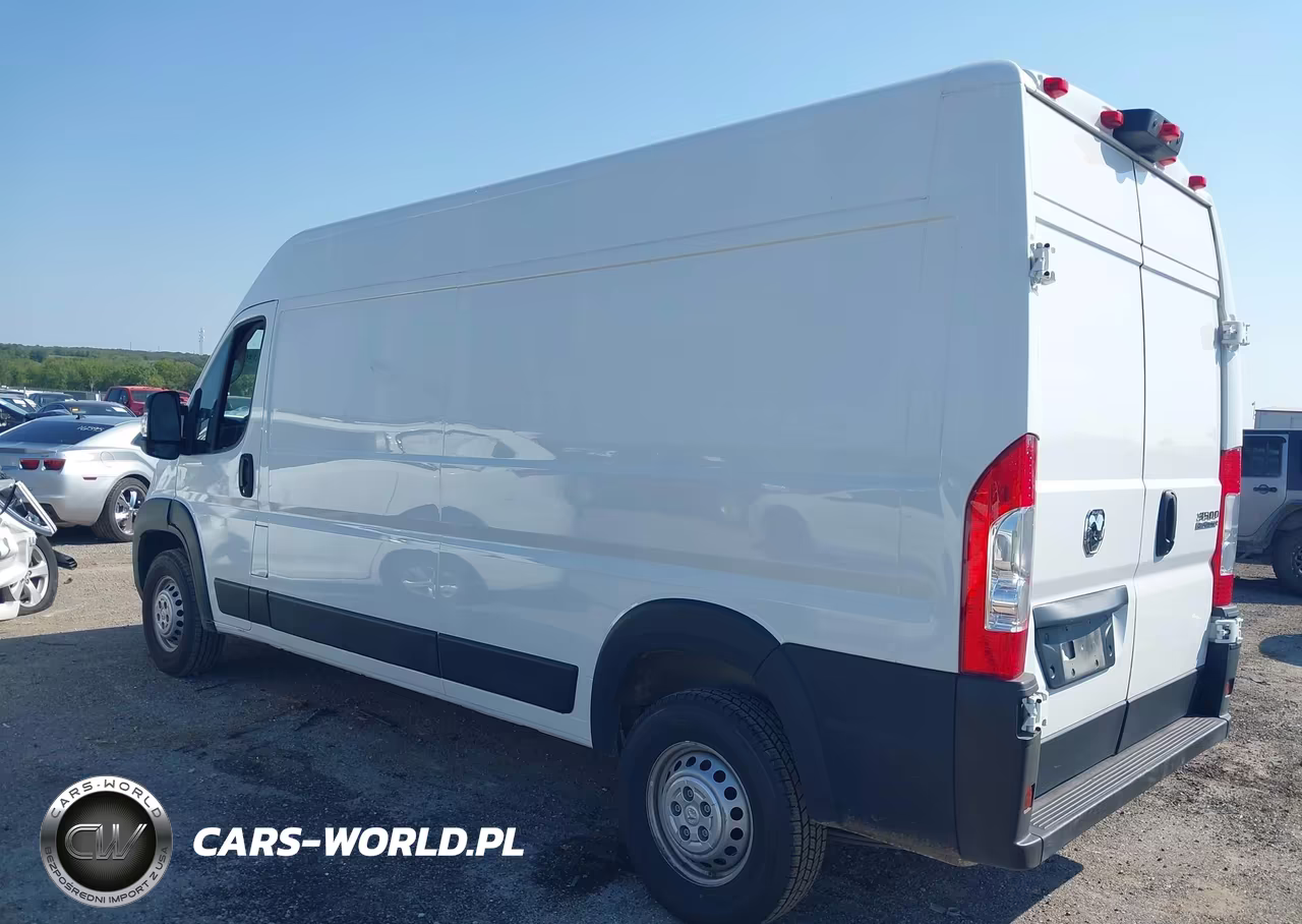 2025 Ram Promaster 3500 Tradesman High Roof 159 Wb W-Pass Seat VIN:3C6MRVHG6SE550102 - 3