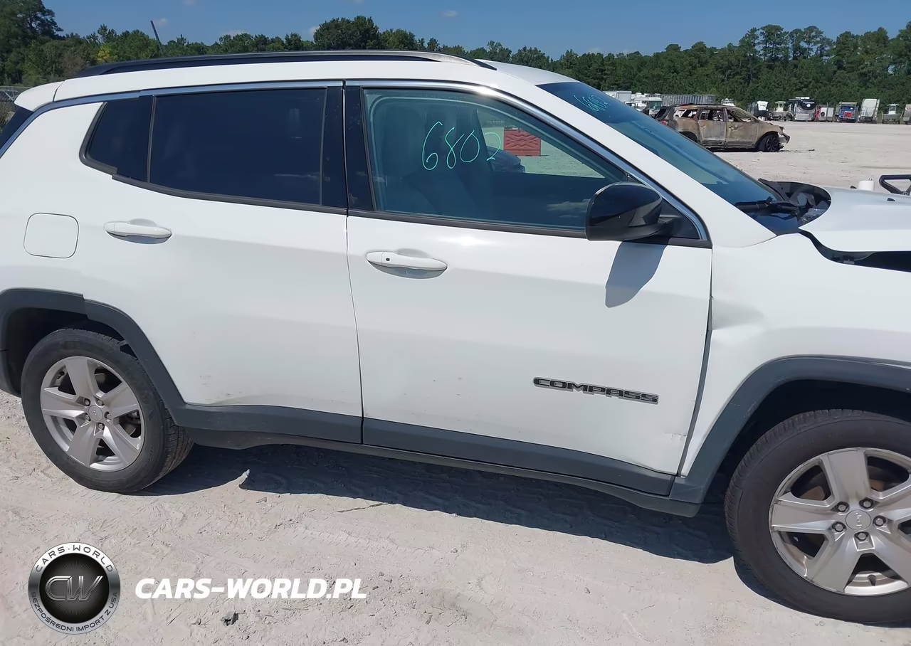 2022 Jeep Compass Latitude Fwd VIN:3C4NJCBB1NT218428 - 13