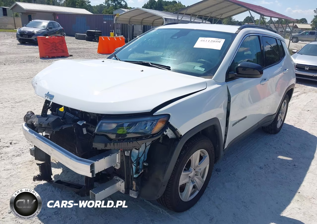 2022 Jeep Compass Latitude Fwd VIN:3C4NJCBB1NT218428 - 2