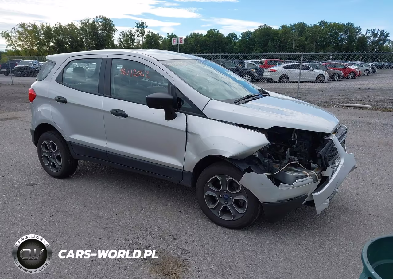 2019 Ford Ecosport S VIN:MAJ6S3FL9KC288177 - 1