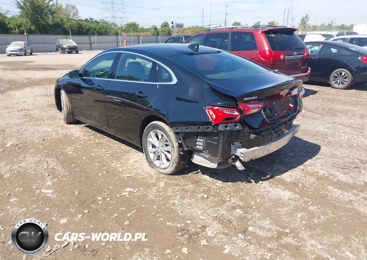 2021 Chevrolet Malibu Fwd Lt VIN:1G1ZD5ST1MF083689 - 3
