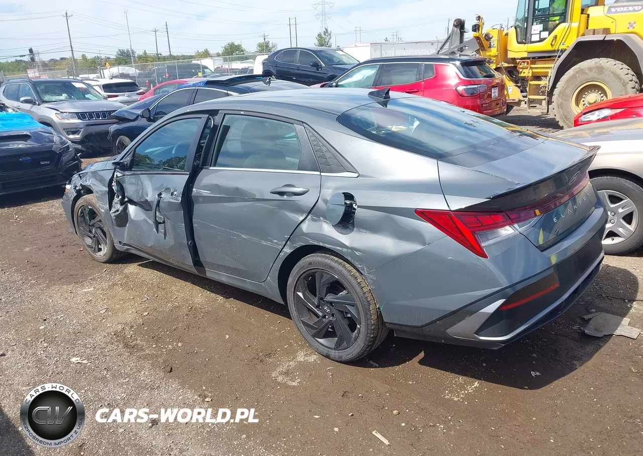 2026 Hyundai Elantra Sel Sport Premium VIN:KMHLS4DG7TU209587 - 3
