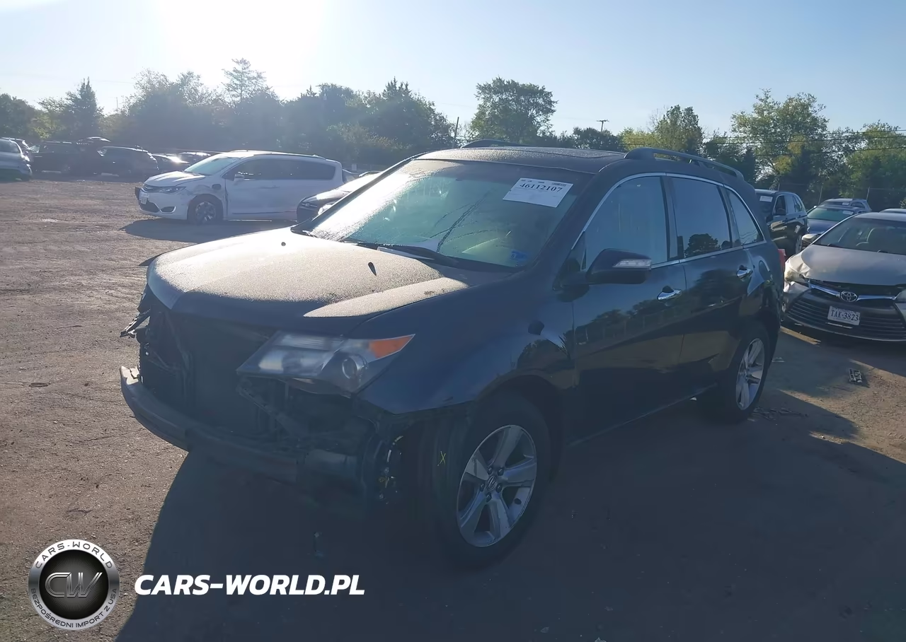 2012 Acura Mdx VIN:2HNYD2H20CH512571 - 2