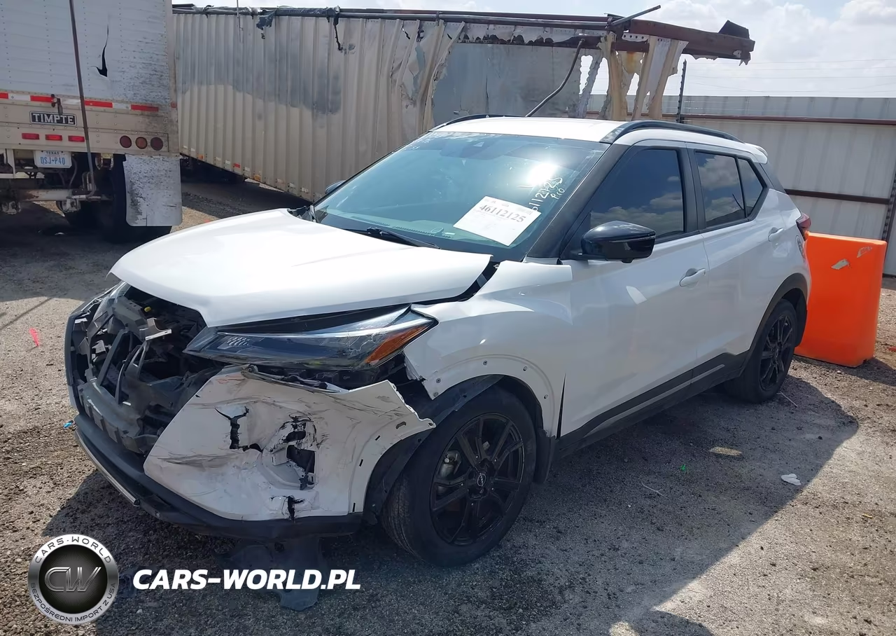 2022 Nissan Kicks Sr Xtronic Cvt VIN:3N1CP5DV6NL494454 - 2