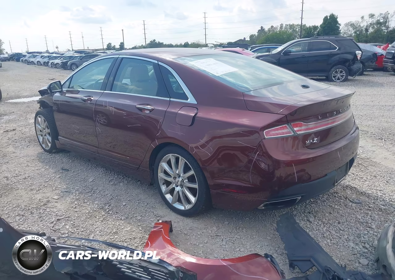 2015 Lincoln Mkz VIN:3LN6L2G98FR614140 - 3