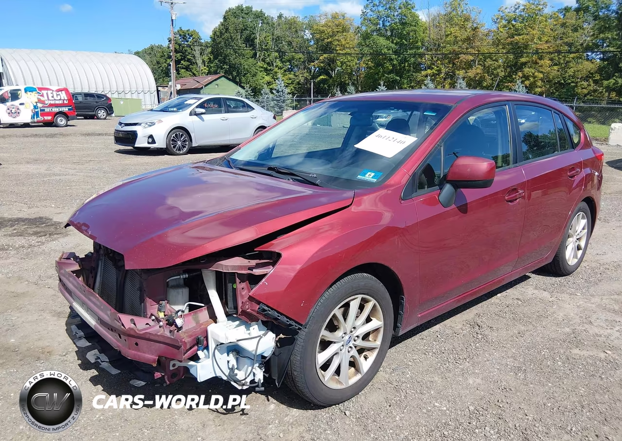 2014 Subaru Impreza 2.0I Premium VIN:JF1GPAC65E8279542 - 2