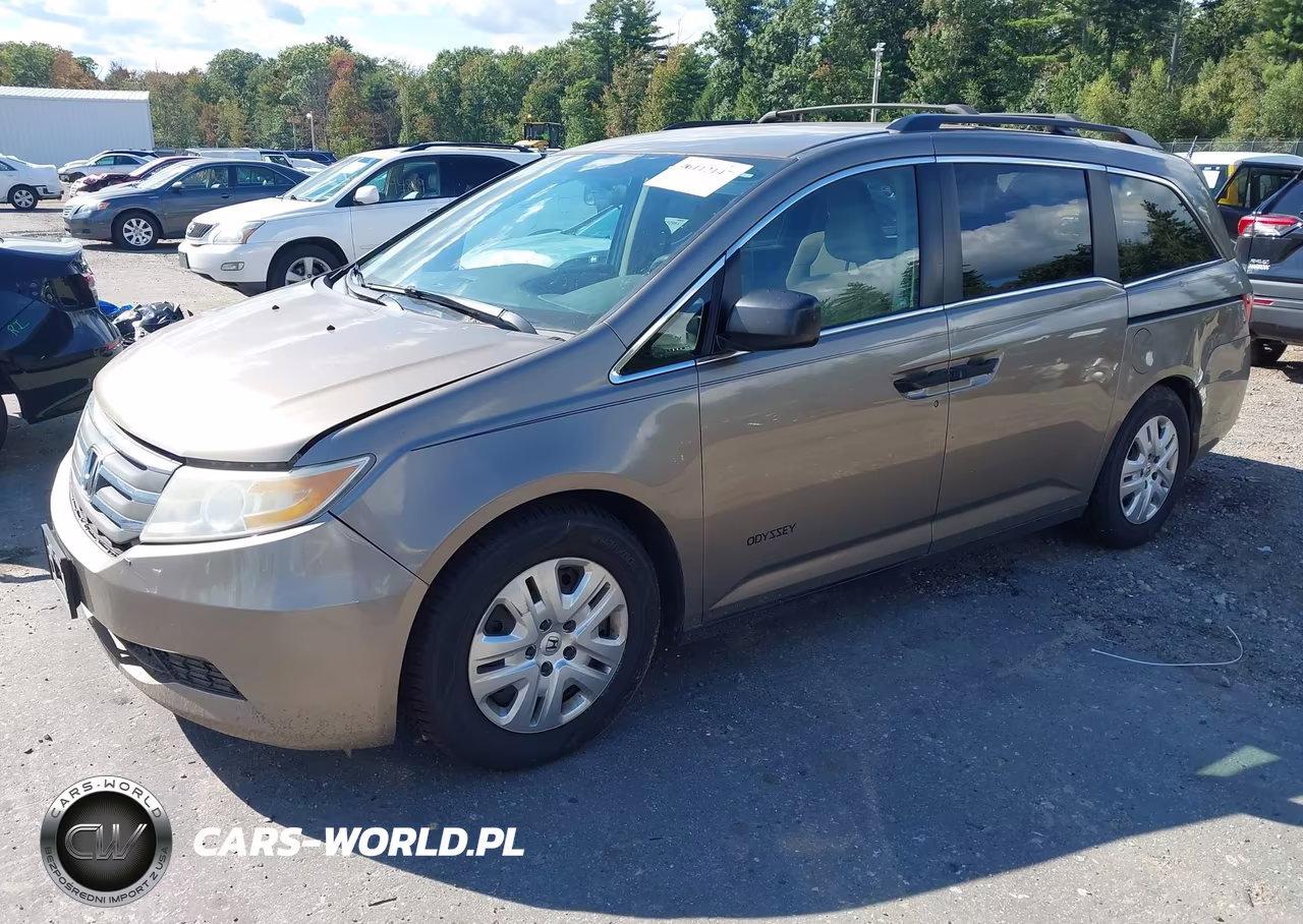 2012 Honda Odyssey Lx VIN:5FNRL5H2XCB054316 - 2