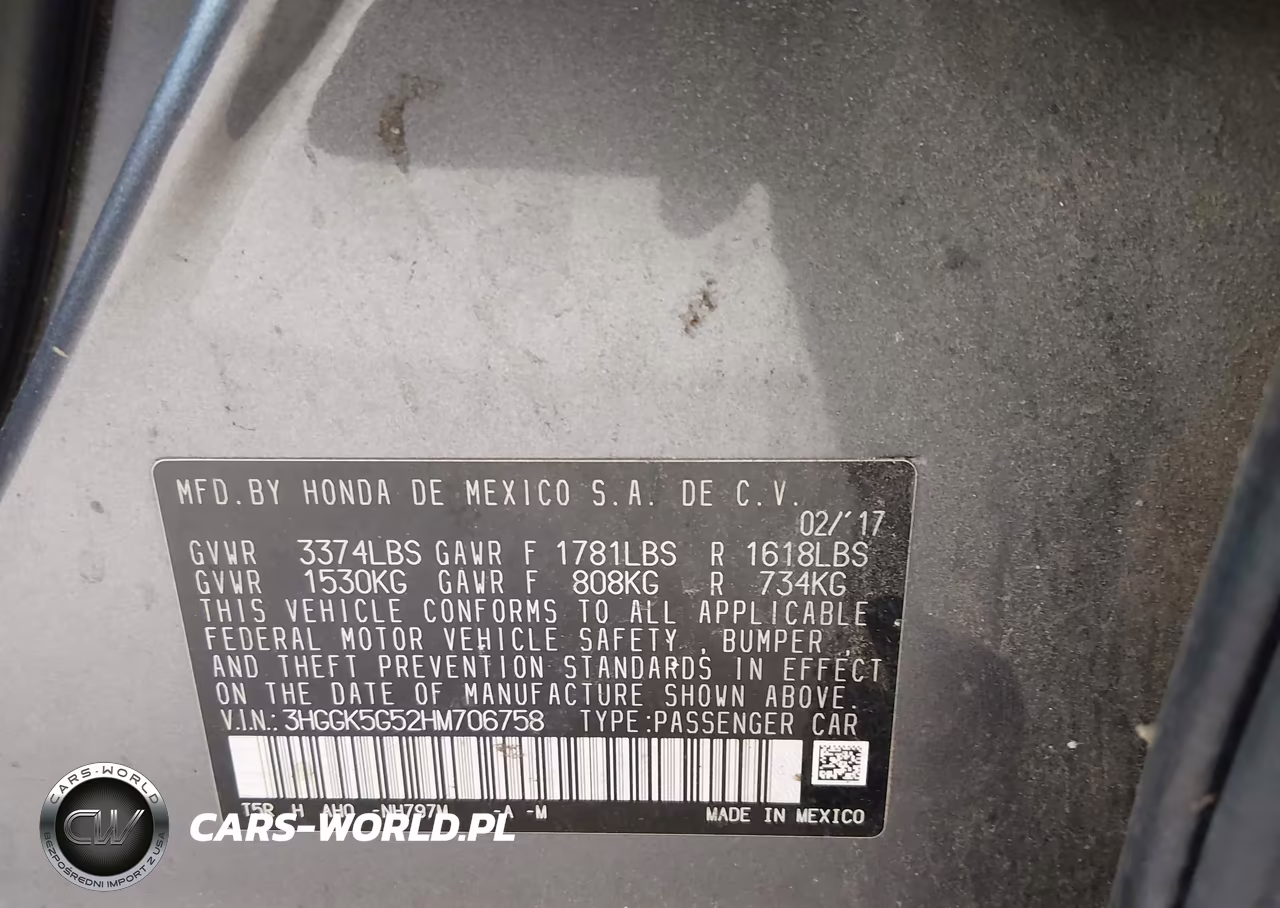 2017 Honda Fit Lx VIN:3HGGK5G52HM706758 - 9
