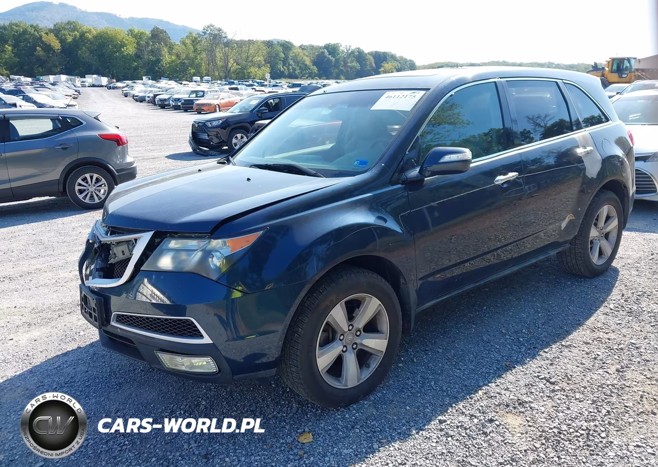 2012 Acura Mdx VIN:2HNYD2H26CH506421 - 2