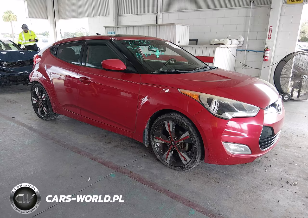 2017 Hyundai Veloster Value Edition VIN:KMHTC6AD4HU317319 - 1