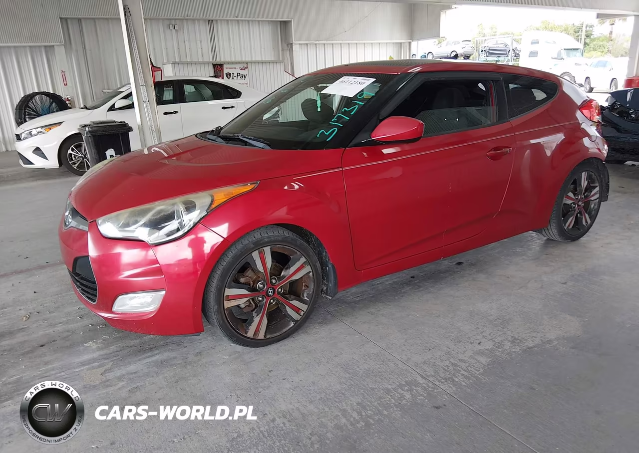 2017 Hyundai Veloster Value Edition VIN:KMHTC6AD4HU317319 - 2