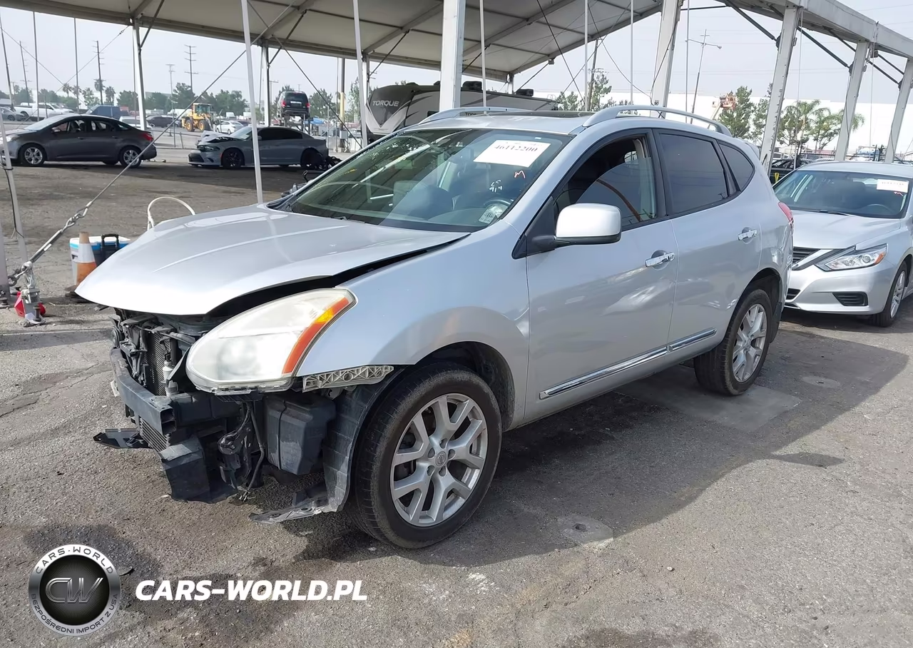 2011 Nissan Rogue Sv VIN:JN8AS5MV1BW687155 - 2