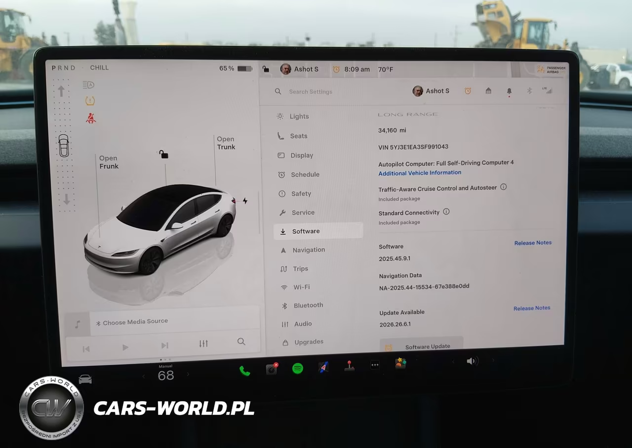 2025 Tesla Model 3 Long Range Rear-Wheel Drive-Standard Rear-Wheel Drive VIN:5YJ3E1EA3SF991043 - 18