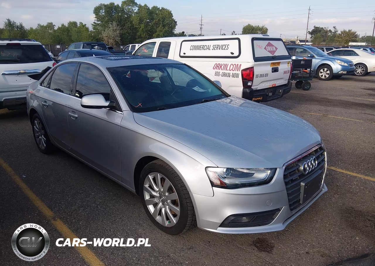 2013 Audi A4 Premium VIN:WAUBFAFLXDN035164 - 1